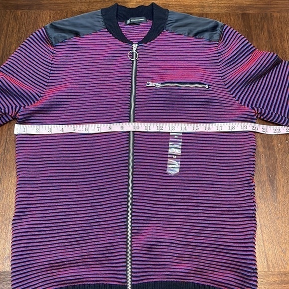 Inc layered striped knit sweater - Picture 7 of 9